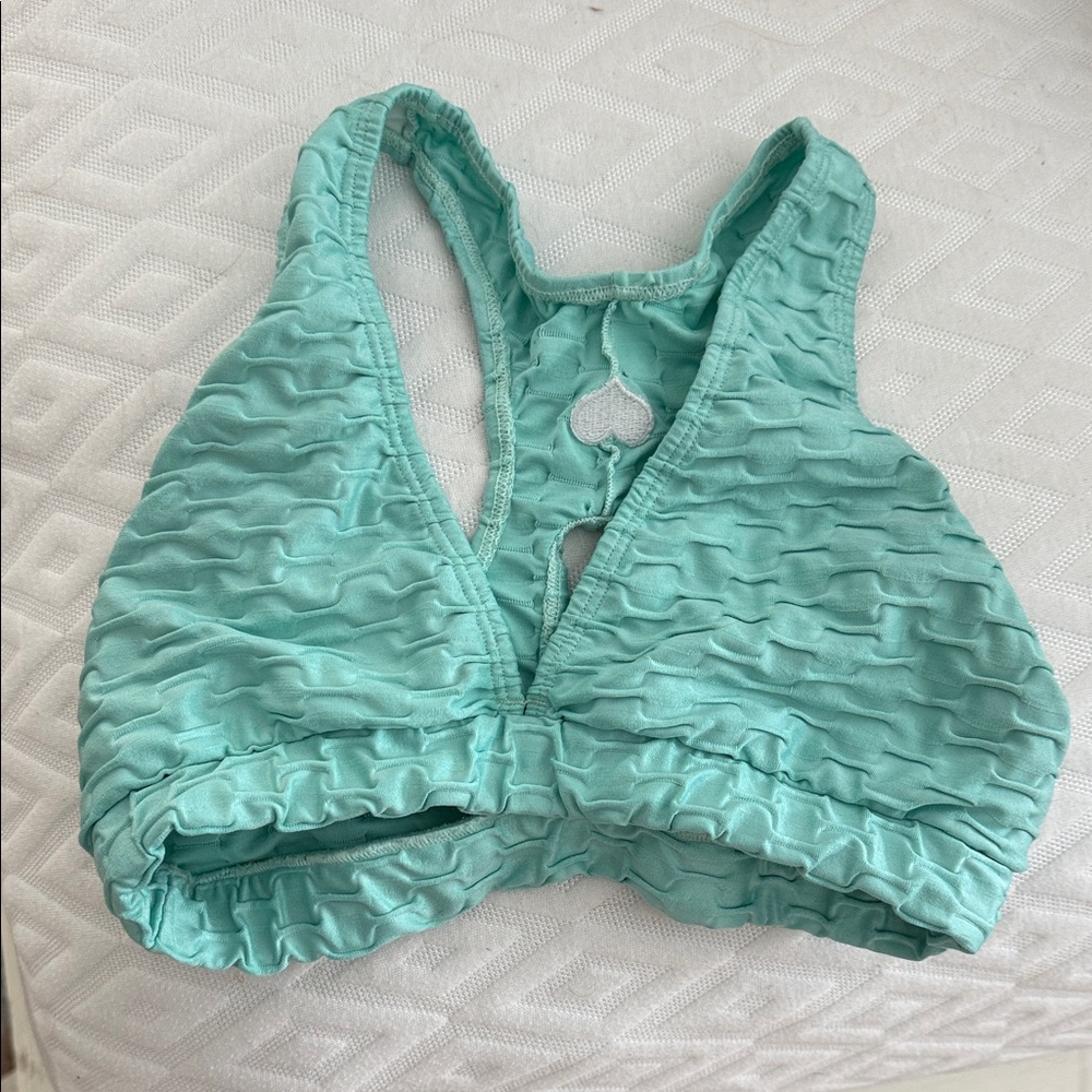 Booty by Brabants Textured Aqua Top